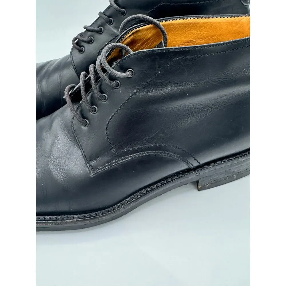 Avitto Italia Men’s Leather Chukka Lace Up Dress Shoes Size 10